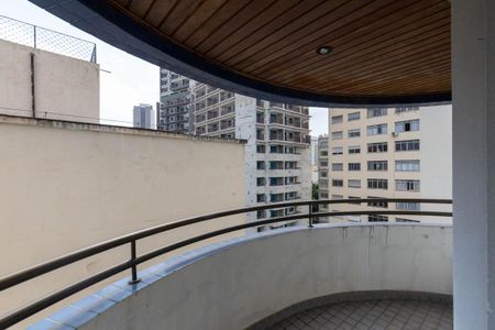 Varanda da Sala de apartamento à venda com 2 quartos, 49m² em Pacaembu, São Paulo