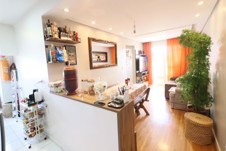 Sala de apartamento para alugar com 2 quartos, 56m² em Santo Antônio, Osasco