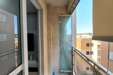 Varanda da Sala de apartamento para alugar com 2 quartos, 64m² em Jardim do Lago Ii, Campinas