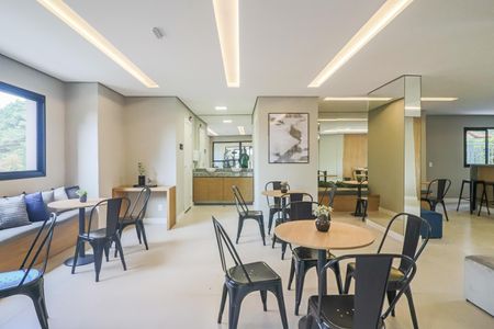 Apartamento à venda com 29m², 1 quarto e sem vaga Apartamento à venda com 29m², 1 quarto e sem vagaÁrea comum - Salão de festas