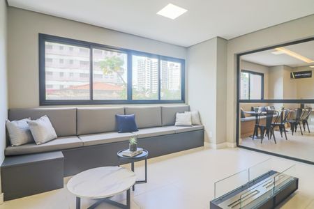 Apartamento à venda com 29m², 1 quarto e sem vaga Apartamento à venda com 29m², 1 quarto e sem vagaÁrea comum - Salão de festas