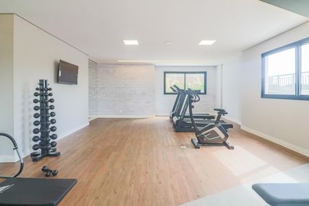 Apartamento à venda com 29m², 1 quarto e sem vaga Apartamento à venda com 29m², 1 quarto e sem vagaÁrea comum - Academia