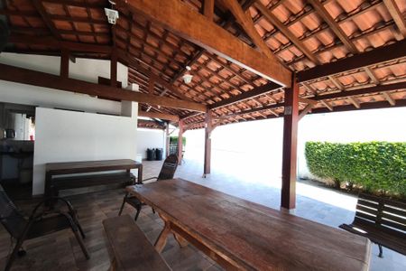 Casa de condomínio à venda com 65m², 2 quartos e 2 vagas Casa de condomínio à venda com 65m², 2 quartos e 2 vagasÁrea comum - Churrasqueira