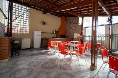 Casa de condomínio à venda com 85m², 2 quartos e 2 vagas Casa de condomínio à venda com 85m², 2 quartos e 2 vagasÁrea comum - Churrasqueira