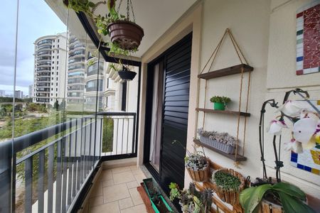 Apartamento à venda com 107m², 3 quartos e 2 vagasVaranda da Sala