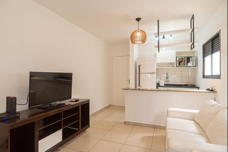Sala de apartamento para alugar com 1 quarto, 35m² em Bela Vista, São Paulo