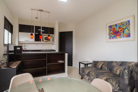 Sala de apartamento para alugar com 1 quarto, 35m² em Bela Vista, São Paulo
