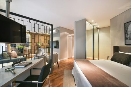 Foto 04 de apartamento à venda com 1 quarto, 65m² em Itaim Bibi, São Paulo