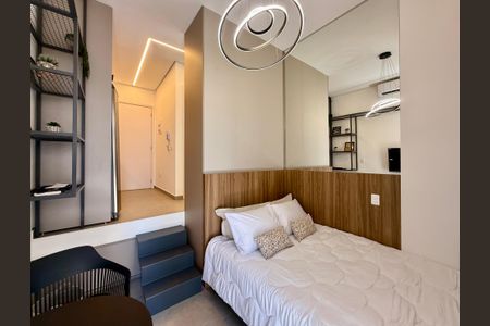 Studio de kitnet/studio para alugar com 1 quarto, 21m² em Santo Amaro, São Paulo