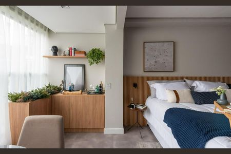 Foto 03 de apartamento à venda com 1 quarto, 46m² em Vila Clementino, São Paulo
