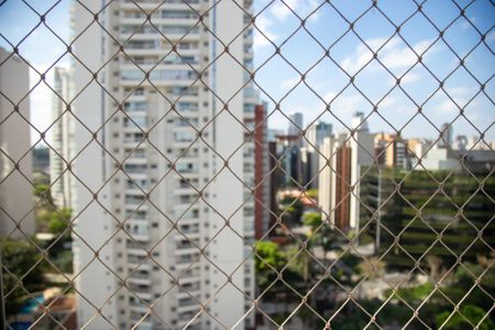Vista da Sala de apartamento à venda com 3 quartos, 97m² em Cidade Monções, São Paulo