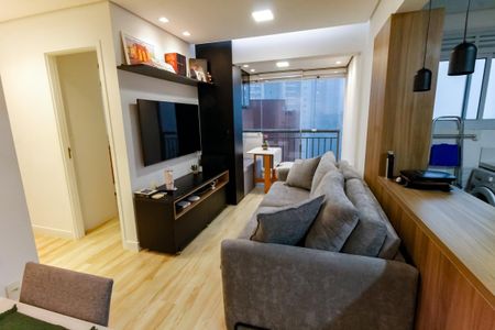 Sala de apartamento para alugar com 2 quartos, 49m² em Vila Andrade, São Paulo