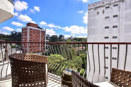 Varanda de apartamento à venda com 3 quartos, 157m² em Real Parque, São Paulo