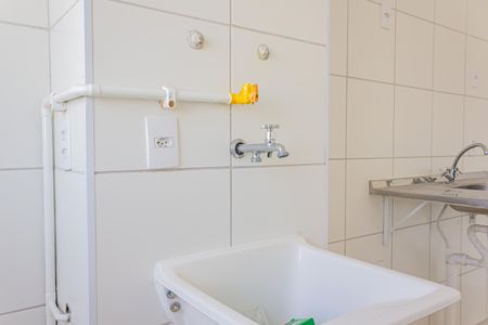Apartamento à venda com 40m², 1 quarto e sem vaga Apartamento à venda com 40m², 1 quarto e sem vagaDetalhe da area de serviço