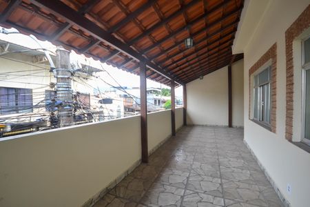 Varanda de casa para alugar com 2 quartos, 100m² em Nova Cidade, Nilópolis