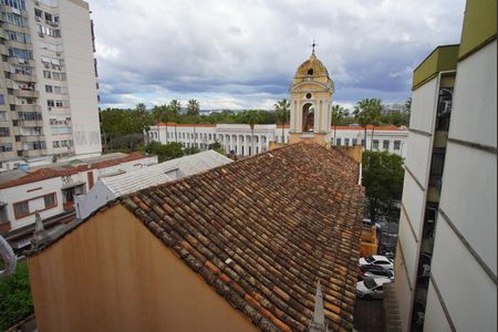 Vista da Sala de apartamento à venda com 1 quarto, 49m² em Floresta, Porto Alegre