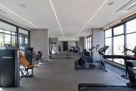 Studio à venda com 27m², 1 quarto e sem vaga Studio à venda com 27m², 1 quarto e sem vagaÁrea comum - Academia