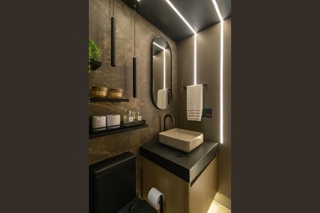 Studio à venda com 27m², 1 quarto e sem vaga Studio à venda com 27m², 1 quarto e sem vagaBanheiro