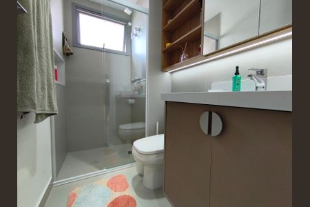 Apartamento à venda com 146m², 3 quartos e 2 vagasBanheiro da Suíte 3