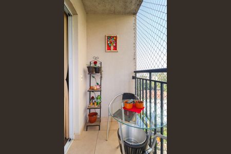 Varanda da Sala de apartamento à venda com 2 quartos, 49m² em Jardim Parque Morumbi, São Paulo