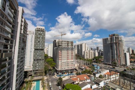 Varanda Vista de apartamento para alugar com 2 quartos, 42m² em Campo Belo, São Paulo