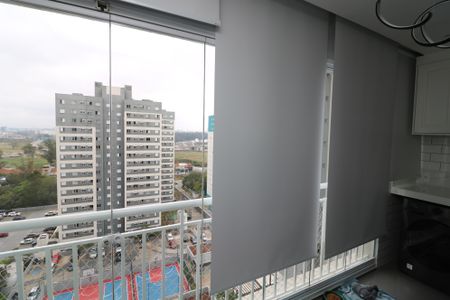 Varanda da Sala de apartamento à venda com 2 quartos, 55m² em Jardim Ibitirama, São Paulo