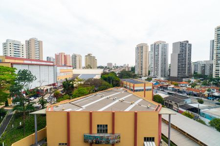 Vista da Sacada de kitnet/studio à venda com 1 quarto, 25m² em Vila Mascote, São Paulo