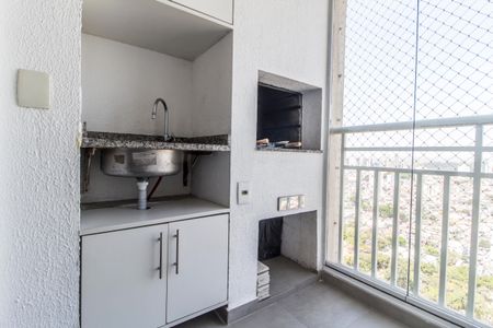 Varanda gourmet de apartamento à venda com 2 quartos, 74m² em Jardim Tupanci, Barueri
