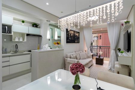 Sala de apartamento para alugar com 2 quartos, 49m² em Vila Andrade, São Paulo