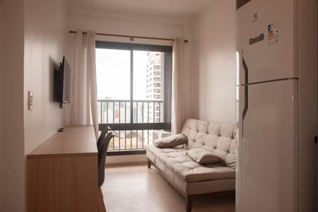 Sala de apartamento para alugar com 1 quarto, 32m² em Mirandópolis, São Paulo
