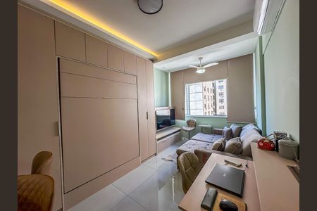 Sala de apartamento para alugar com 1 quarto, 30m² em Centro, Rio de Janeiro