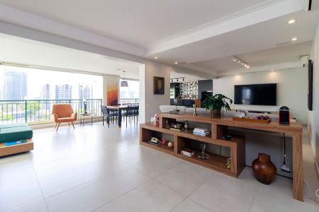Sala de apartamento para alugar com 4 quartos, 207m² em Vila Gertrudes, São Paulo