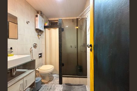 Banheiro da Suíte de apartamento à venda com 1 quarto, 38m² em Copacabana, Rio de Janeiro