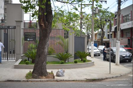 Apartamento à venda com 68m², 2 quartos e 1 vagaFachada e portaria