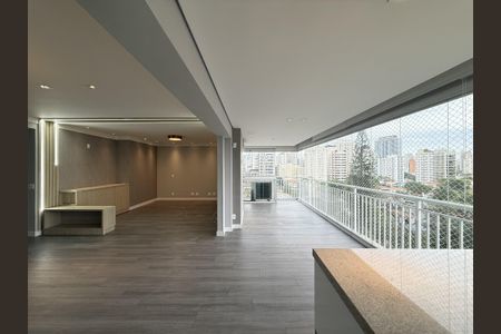 Sala de apartamento à venda com 3 quartos, 175m² em Brooklin, São Paulo