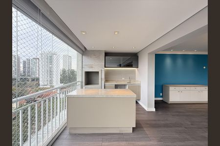 Cozinha de apartamento à venda com 3 quartos, 175m² em Brooklin, São Paulo