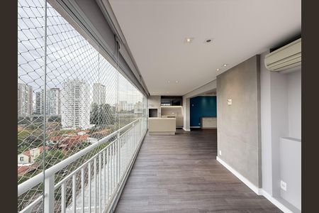 Varanda de apartamento à venda com 3 quartos, 175m² em Brooklin, São Paulo