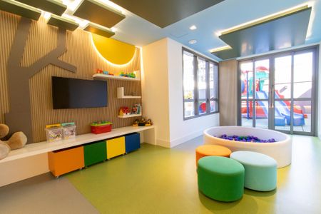 Apartamento à venda com 125m², 3 quartos e 3 vagas Apartamento à venda com 125m², 3 quartos e 3 vagasBrinquedoteca