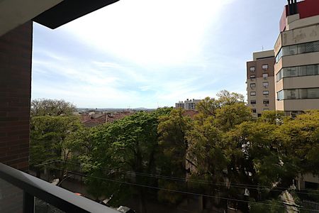 Vista da Sala de apartamento à venda com 2 quartos, 82m² em São João, Porto Alegre