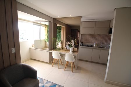 Sala de apartamento para alugar com 3 quartos, 170m² em Santa Helena, Belo Horizonte