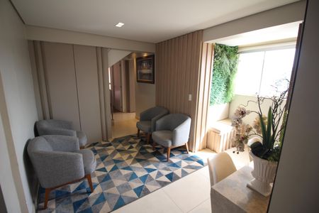 Sala de apartamento para alugar com 3 quartos, 170m² em Santa Helena, Belo Horizonte