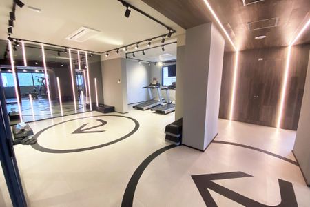 Studio para alugar com 18m², 1 quarto e sem vaga Studio para alugar com 18m², 1 quarto e sem vagaÁrea comum - Academia