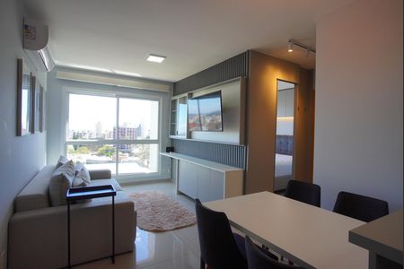 Sala de apartamento para alugar com 1 quarto, 45m² em Petrópolis, Porto Alegre