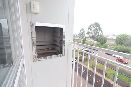 sacada com churrasqueira de apartamento para alugar com 2 quartos, 51m² em Santo Afonso, Novo Hamburgo