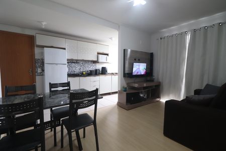 Sala de apartamento para alugar com 2 quartos, 51m² em Santo Afonso, Novo Hamburgo