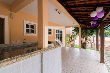 Casa de condomínio à venda com 132m², 5 quartos e 3 vagasÁrea comum - Churrasqueira