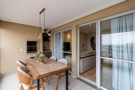 Varanda Gourmet de apartamento à venda com 2 quartos, 93m² em Vila Augusta, Guarulhos