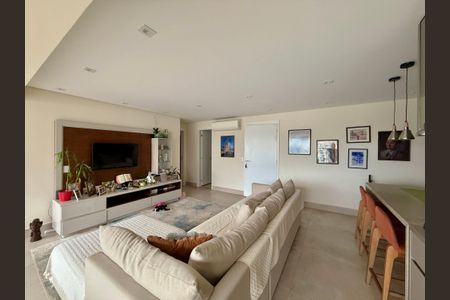 Sala de apartamento para alugar com 3 quartos, 125m² em Jardim das Acacias, São Paulo