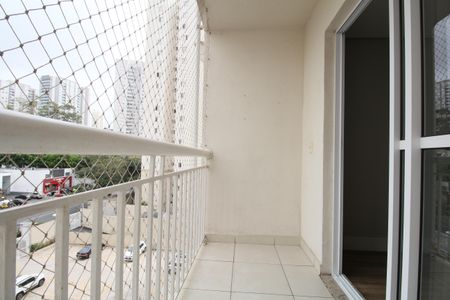 Varanda da Sala de apartamento à venda com 2 quartos, 68m² em Vila Andrade, São Paulo