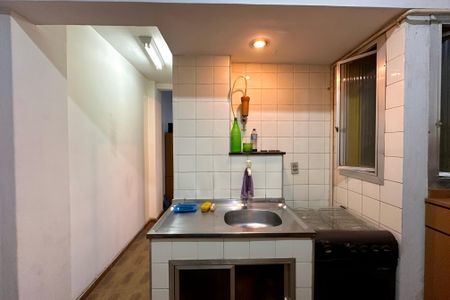 Sala/Cozinha de apartamento para alugar com 1 quarto, 35m² em Centro, Rio de Janeiro